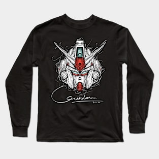 Gundam RX-78 Signature style Long Sleeve T-Shirt